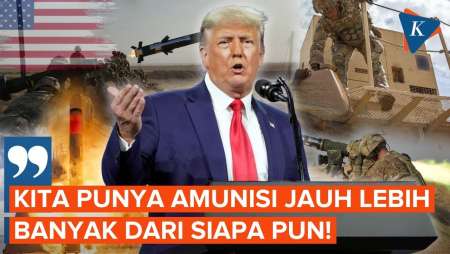 Trump Berkelit, Hentikan Perang AS-Iran Bukan Karena Kehabisan Amunisi