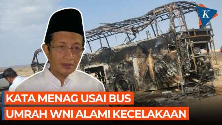 [FULL] Pernyataan Menteri Agama Pasca Kecelakaan Bus Umrah WNI