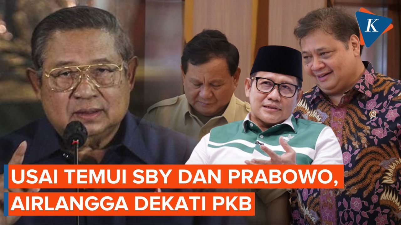 Manuver Golkar: Setelah dari SBY dan Prabowo, Airlangga Berlanjut ke PKB