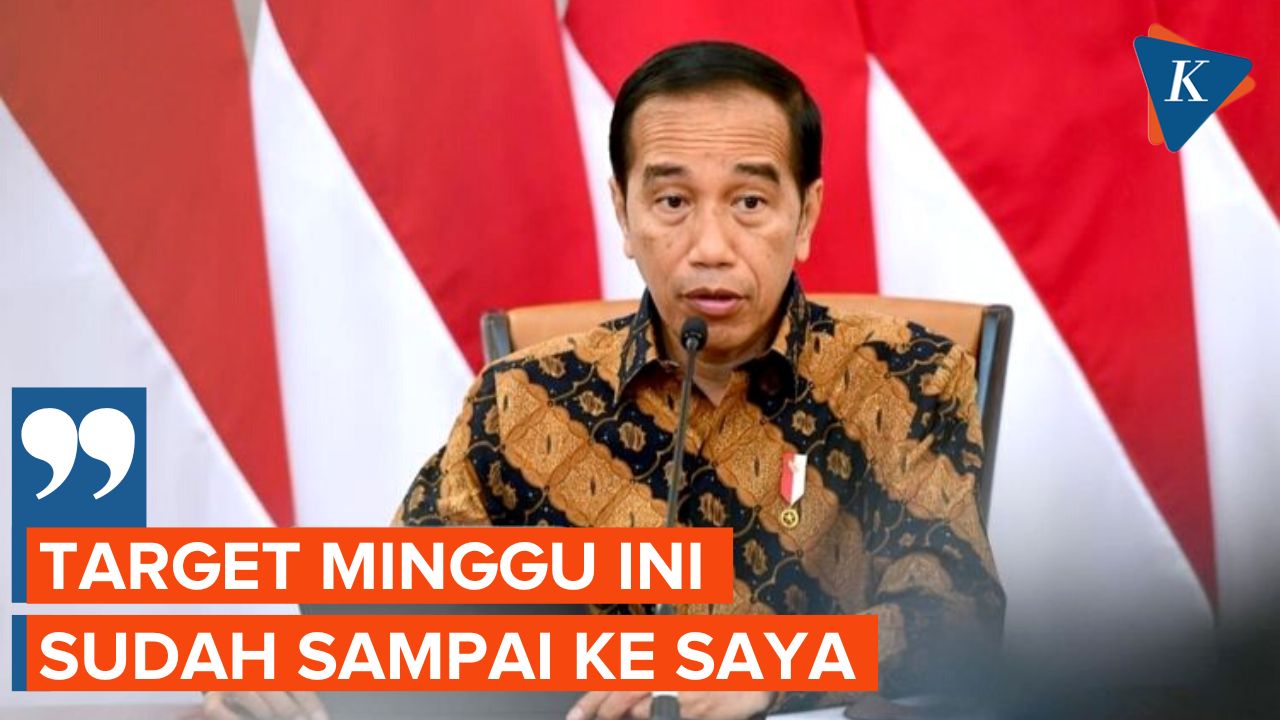 Jokowi Tunggu Kajian Kemenkes soal Cabut Kebijakan PPKM