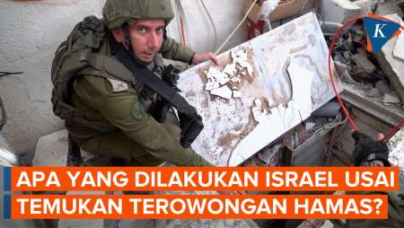 Apa yang Dilakukan Israel Usai Temukan Terowongan di Gaza?