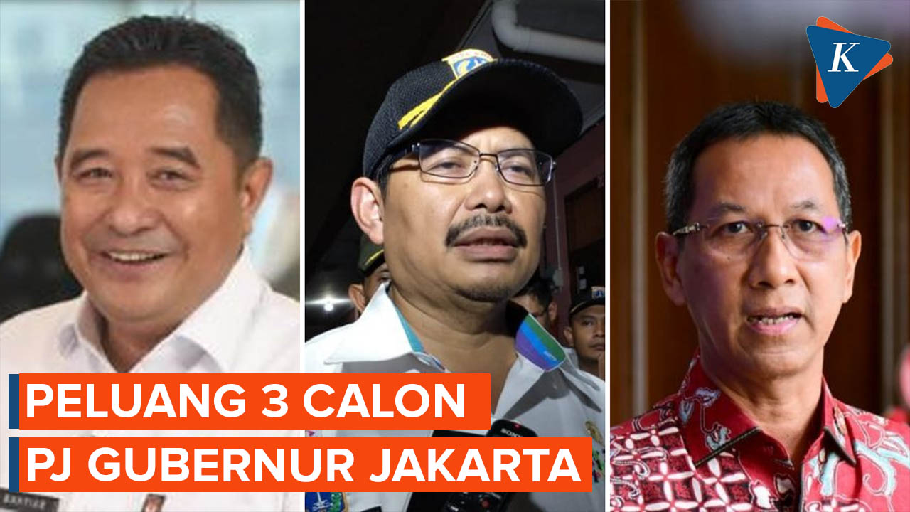 Menakar Peluang Bahtiar, Heru Budi Hartono, dan Marullah, Siapa Terpilih Jadi PJ Gubernur Jakarta?
