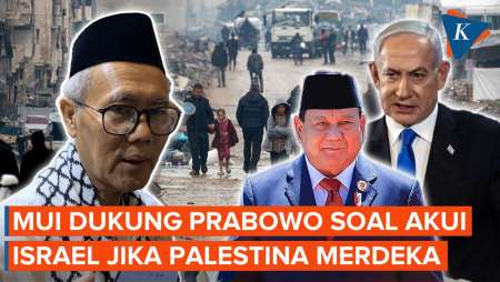 MUI Dukung Sikap Prabowo Akui Israel jika Palestina Merdeka