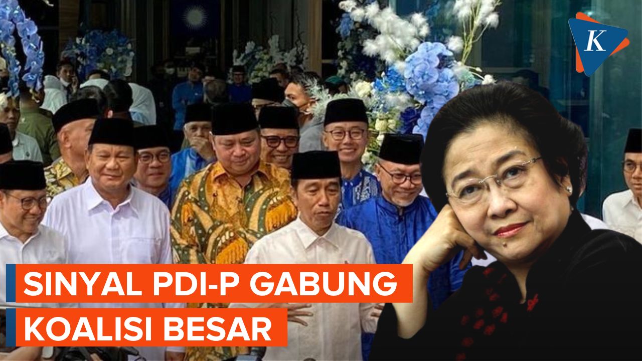 PDI-P Beri Sinyal Gabung Koalisi Besar Lima Partai
