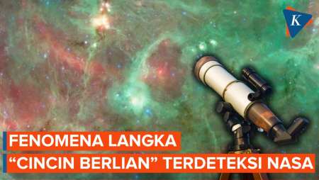 Penemuan Langka NASA, “Cincin Berlian” Raksasa Berkilau Di Rasi Cygnus