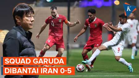 Uji Coba Terakhir, Timnas Indonesia Kalah Lawan Iran 0-5