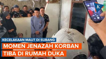 [FULL] Tangis Keluarga Pecah Saat Lihat Jenazah Korban Kecelakaan Bus SMK di Subang