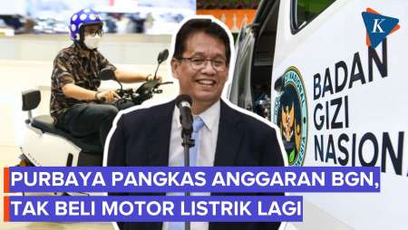 Purbaya Pangkas Anggaran BGN, Pastikan Tak Beli Motor Listrik Di 2026