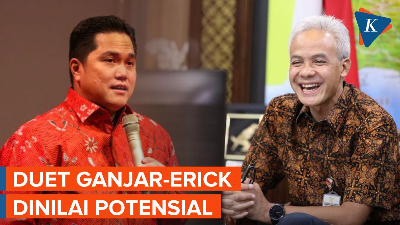 Erick Thohir Dinilai Jadi Kandidat Cawapres Potensial Dampingi Ganjar Pranowo