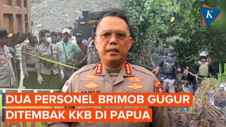 Dua Anggota Brimob Gugur Ditembak KKB Pimpinan Aibon Kogoya di Papua