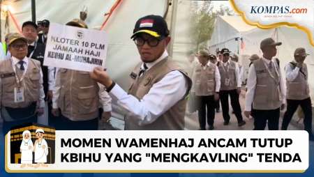 Detik-detik Wamenhaj Ancam Tutup KBIHU yang “Mengkavling” Tenda di Arafah