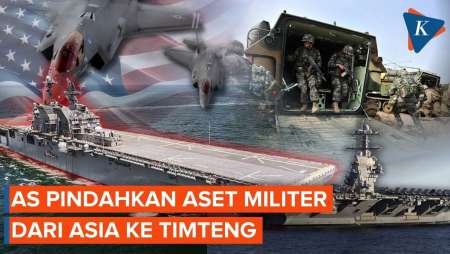 AS Pindahkan Aset Militer dari Asia Pasifik ke Timur Tengah, Perang dengan Iran Makin Panas?