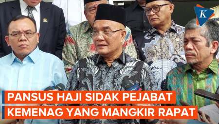 Mengaku Dinas Luar Negeri, Pejabat Kemenag Kena Sidak Pansus Haji DPR