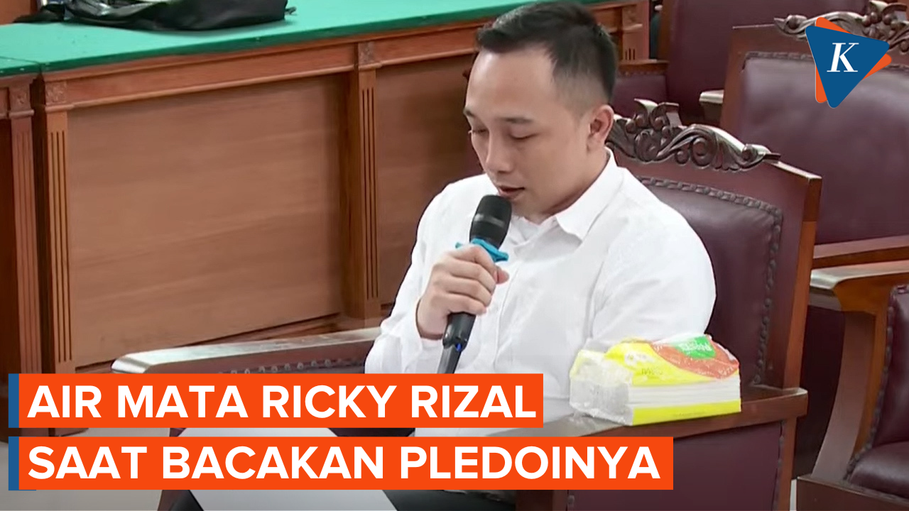 [FULL] Air Mata Ricky Rizal Saat Bacakan Pembelaan, Minta Maaf ke Ibu dan Pesan untuk 3 Putrinya