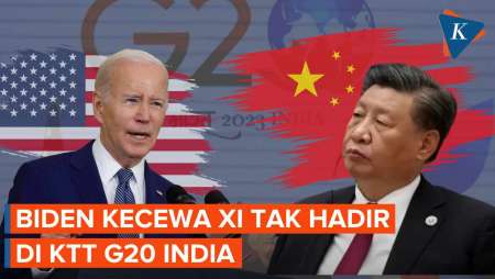 Biden Kecewa Xi Jinping Absen di KTT G20 India