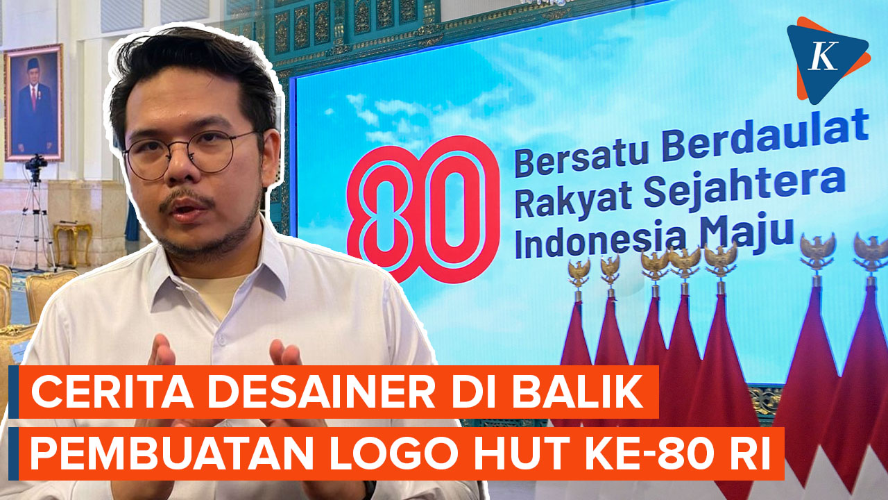Desainer Logo HUT ke-80 RI Ungkap Proses Pembuatan Karyanya