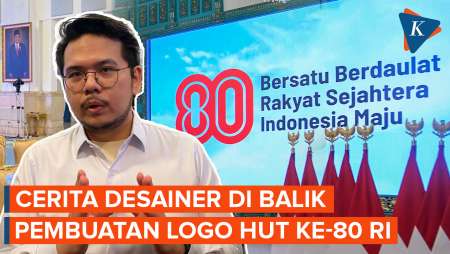 Desainer Logo HUT ke-80 RI Ungkap Proses Pembuatan Karyanya