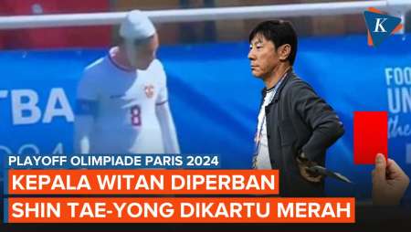 Drama Timnas Indonesia Vs Guinea: Kepala Witan Diperban, Shin Tae-yong…