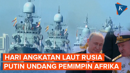 Di Hadapan Pemimpin Afrika, Putin Pamer Kekuatan Angkatan Laut Rusia