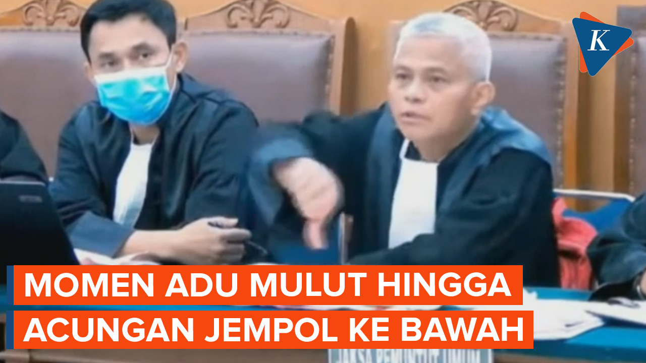 JPU Vs Pengacara Irfan Widyanto di Sidang Perkara Obstruction of Justice