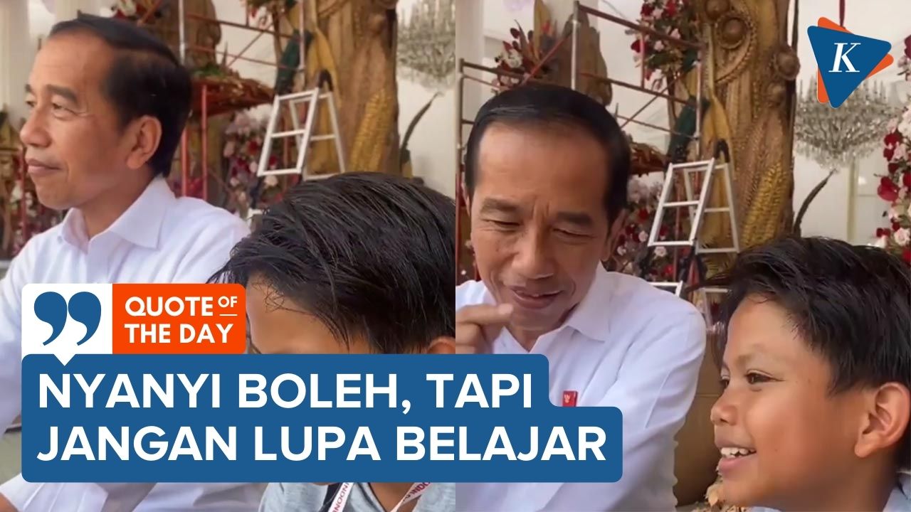 Pesan Jokowi ke Farel Prayoga, Bocah Viral yang Nyanyi di Istana Negara