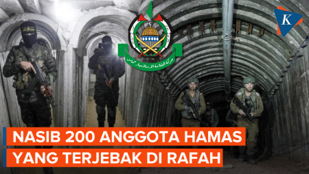 AS-Israel Disebut Sepakat Asingkan 200 Anggota Hamas Yang Terjebak Di Rafah