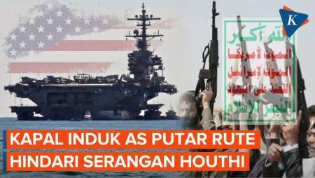 Hindari Serangan Houthi, USS George HW Bush Pilih Berlayar Mengitari Afrika