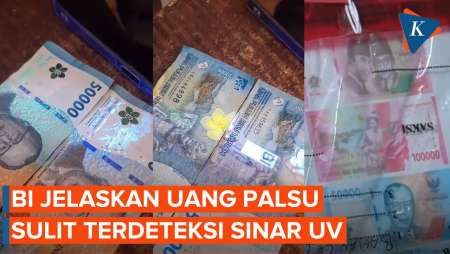 Uang Palsu UIN Makassar Bisa Bercahaya di Bawah Sinar UV, Ini Penjelasan BI