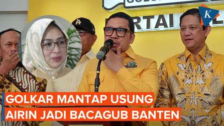 Golkar Mantap Usung Airin di Pilkada Banten: Sudah Disiapkan sejak 4 Tahun Lalu