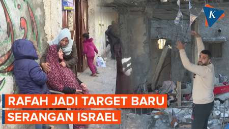 Setelah Rafah Digempur Israel Dua Hari Berturut-turut