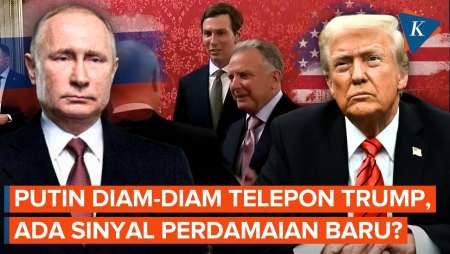 Putin Diam-diam Telepon Trump Usai Kunjungan Utusan AS, Ada Apa?