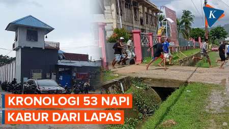 Kronologi Puluhan Tahanan Kabur dari Lapas Sorong, Sempat Lempar Petasan