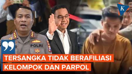 Polisi Sebut Pengancam Anies Tak Terafiliasi dengan Partai Politik