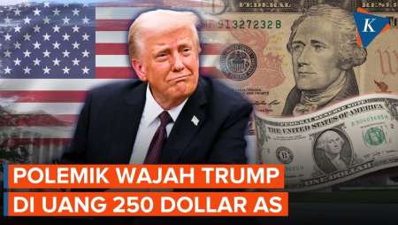 Wajah Trump Bakal Dicetak Di Uang Kertas 250 Dollar AS