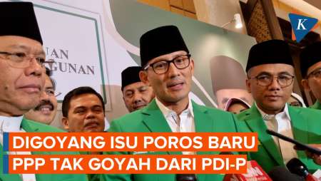 PPP Tak Goyah dari PDI-P, Sandiaga Uno dan Puan Tegak Lurus