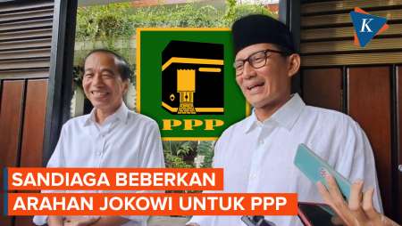 Usai Bertemu Jokowi, Sandiaga Ungkap Ada Arahan untuk PPP