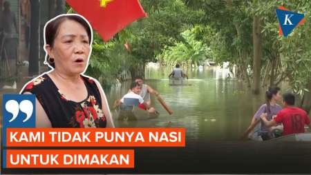 Penderitaan Warga Vietnam Usai Diterjang Topan Yagi