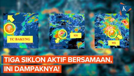Tiga Siklon Tropis Aktif Bersamaan Di Indonesia, Apa Dampaknya?