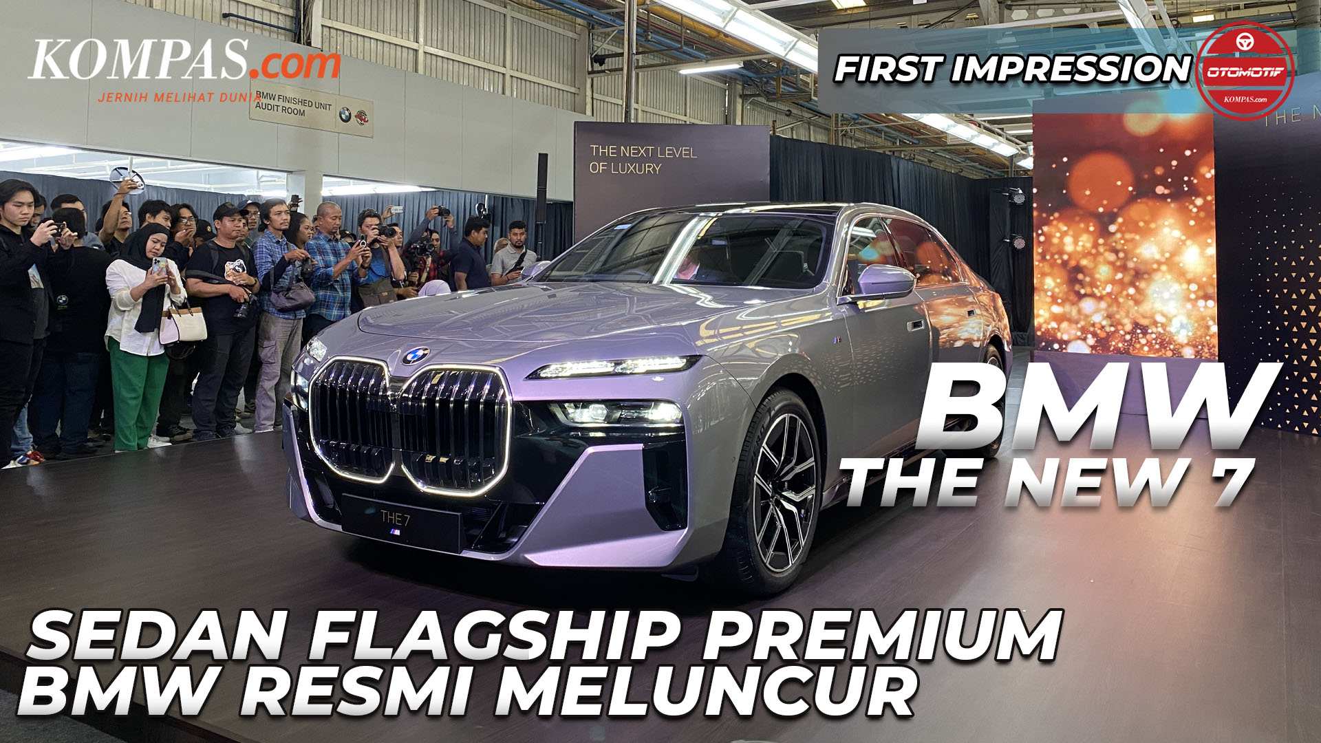 FIRST IMPRESSION | BMW THE NEW 7 | Sedan Flagship Premium BMW Resmi Meluncur