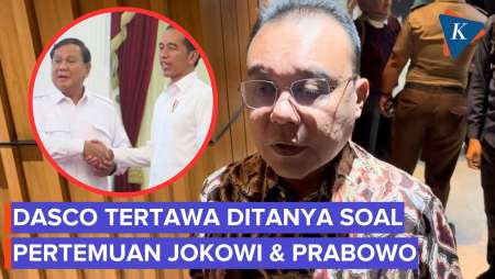 Senyum Dasco Ditanya Soal Pertemuan Prabowo-Jokowi Saat Putusan Ijazah Gibran