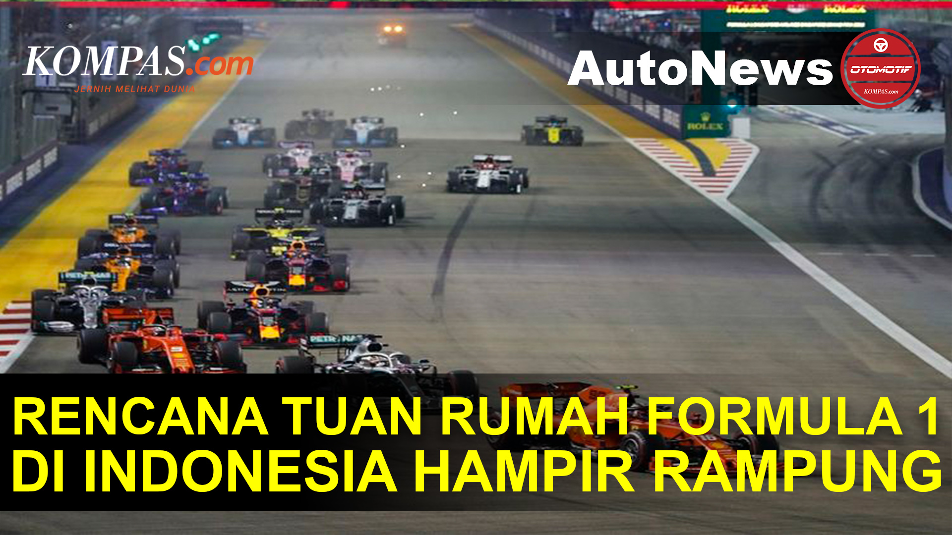 Hampir Rampung, IMI Kejar Indonesia Jadi Tuan Rumah Formula 1 di 2024