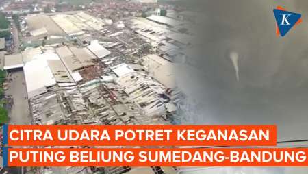 Potret Sisa Keganasan Puting Beliung yang Hantam Sumedang-Rancaekek