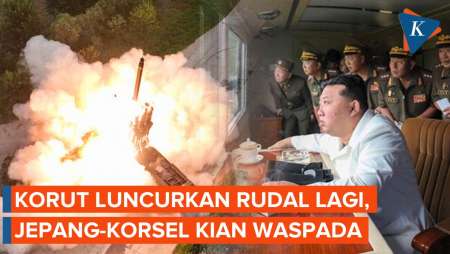 Kim Jong Un Pamer Rudal Balistik Lagi, Jepang dan Korsel Makin Ketar-ketir