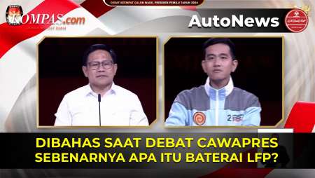 Mengenal Baterai LFP yang Dibahas di Debat Cawapres