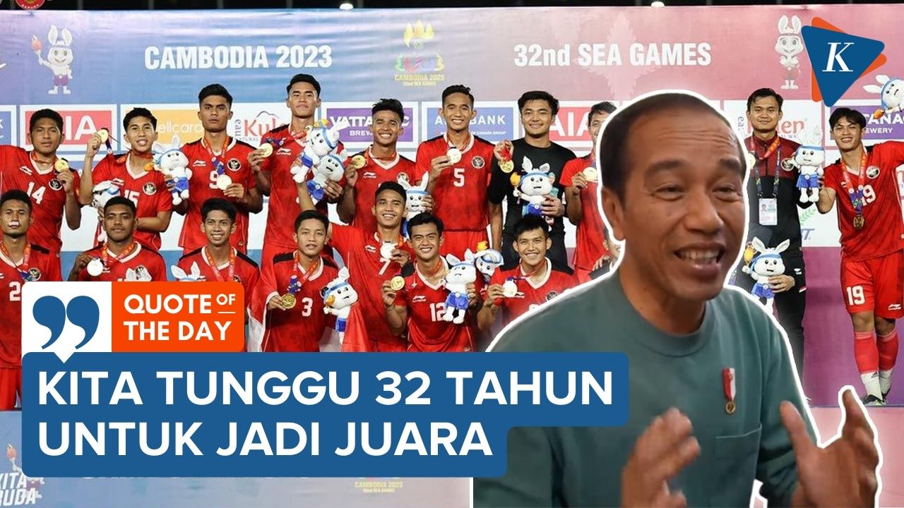 Jokowi Apresiasi Timnas Indonesia Sabet Emas di SEA Games 2023