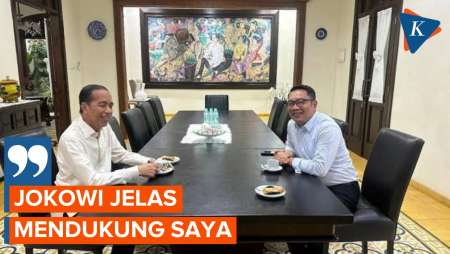 RK Sebut Dukungan Jokowi Jadi Penambah Semangat Bangun Jakarta