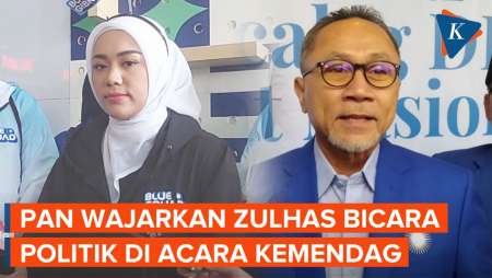 Zulhas Kampanye di Acara Kemendag, PAN: Wajar Saja di Acara Publik