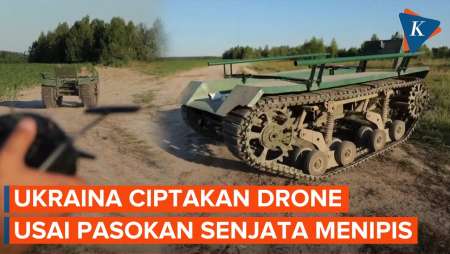 Pasokan Senjata Menipis, Ukraina Ciptakan Drone Lokal untuk Lawan Rusia