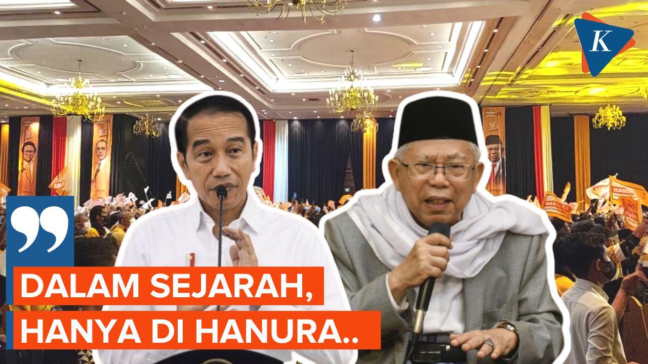 Jokowi: Baru Kali Ini HUT Partai Dihadiri Presiden dan Wapres
