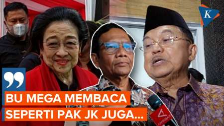 Mahfud Sebut Megawati dan JK Satu Suara soal Kondisi Demokrasi Saat ini